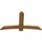 Ekena Millwork Bellingham Rough Sawn Timber Gable Bracket, Western Red Cedar, 60"W x 35"H x 2"D x 6"F, 14/12 Pitch GBW060X35X0206BEL00RWR - alternate 4